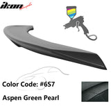 2011-2017 Toyota Sienna Painted Rear Trunk Spoiler Roof Wing ABS