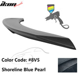 2011-2017 Toyota Sienna Painted Rear Trunk Spoiler Roof Wing ABS