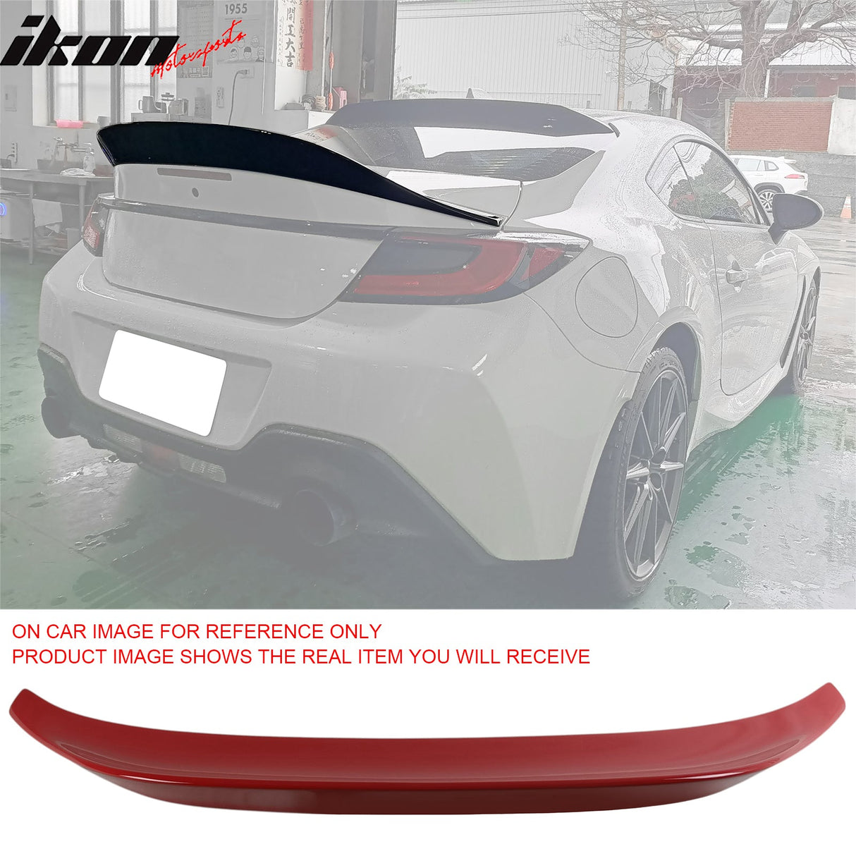 2022-2025 Subaru BRZ Toyota GR86 IKON Style High Kick Trunk Spoiler FR