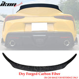 2020-2025 Toyota GR Supra A90 OE Trunk Spoiler Dry Forged Carbon Fiber