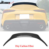 2020-2025 Toyota GR Supra A90 OE Trunk Spoiler Gloss Dry Carbon Fiber