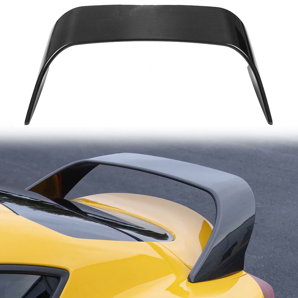 2020-2025 Toyota GR Supra MB Style Trunk Spoiler Gloss Carbon Fiber