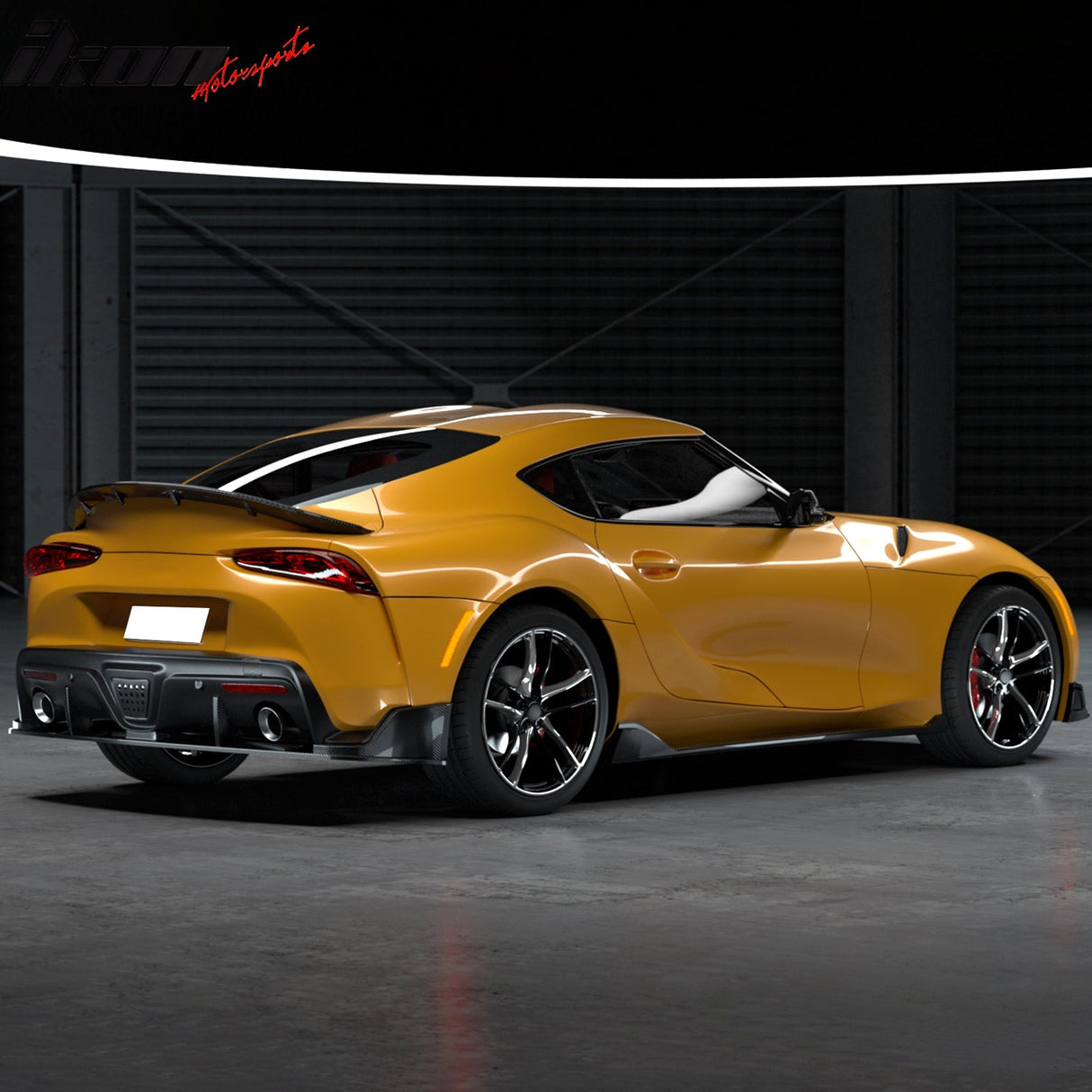 2020-2025 Toyota GR Supra MZ Speed Trunk Spoiler Gloss Carbon Fiber