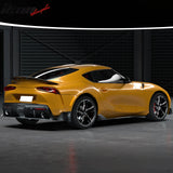 2020-2025 Toyota GR Supra MZ Speed Trunk Spoiler Gloss Carbon Fiber