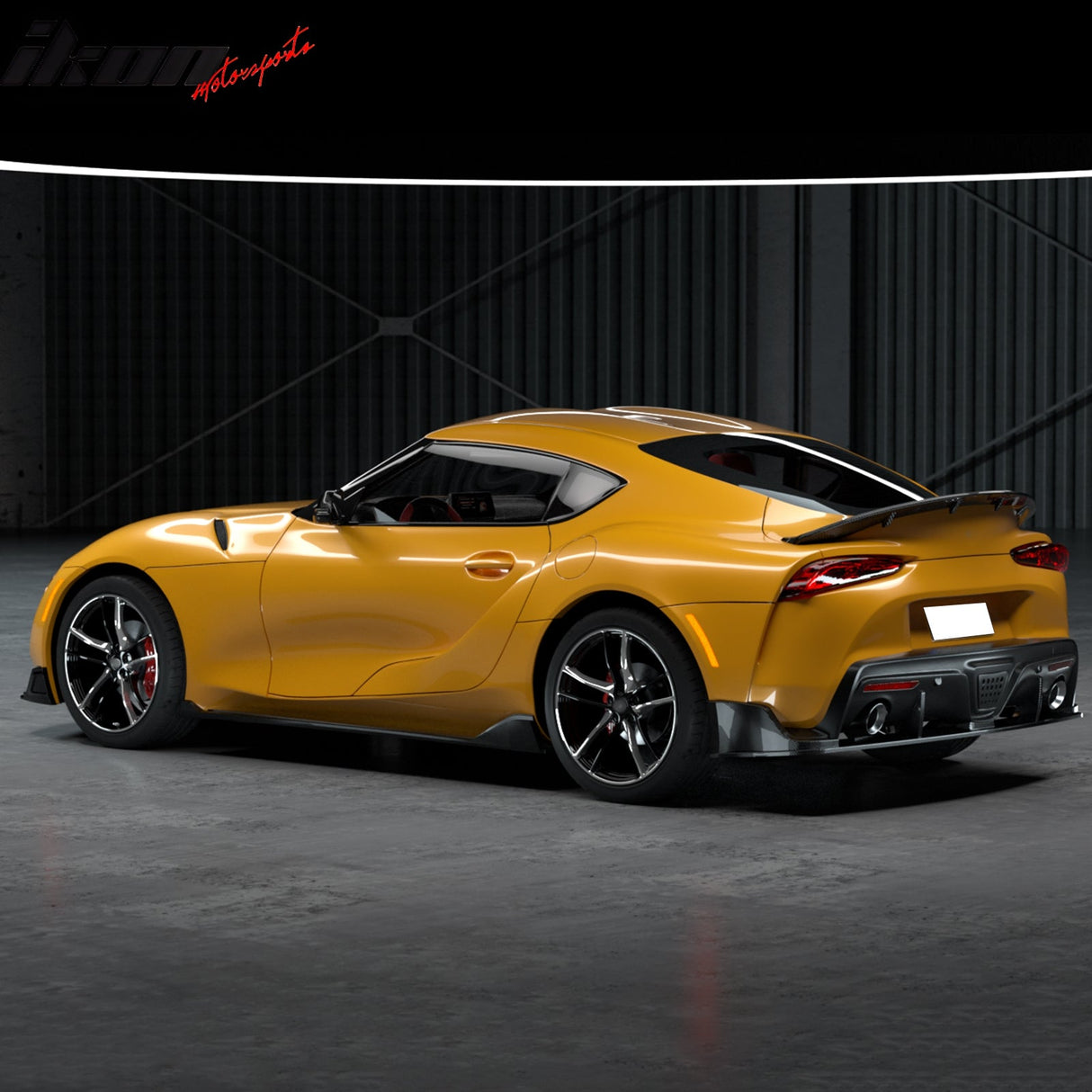 2020-2025 Toyota GR Supra MZ Speed Trunk Spoiler Gloss Carbon Fiber