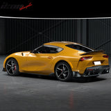 2020-2025 Toyota GR Supra MZ Speed Trunk Spoiler Gloss Carbon Fiber