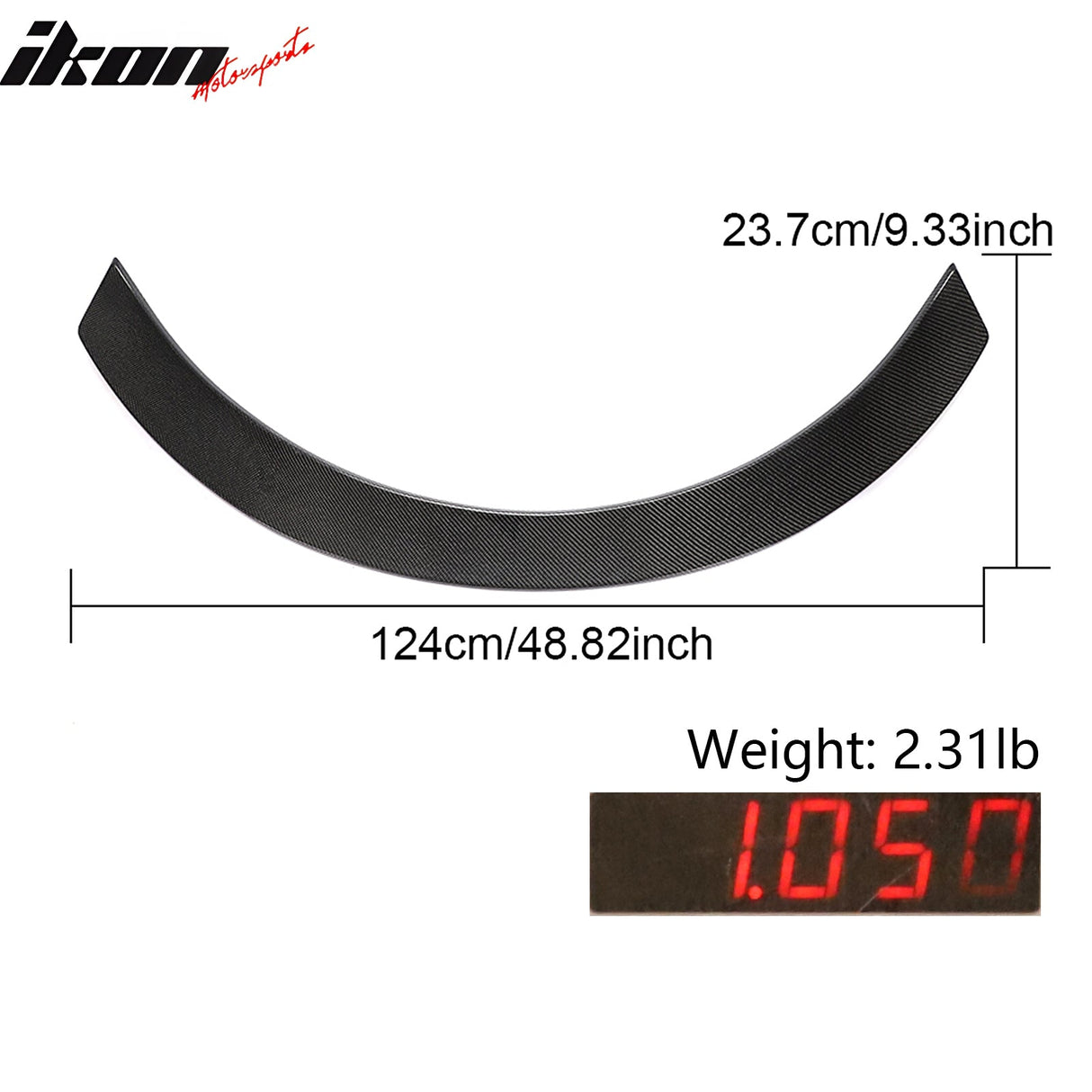 2020-2025 Toyota GR Supra MZ Speed Trunk Spoiler Gloss Carbon Fiber