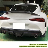 2020-2025 Toyota GR Supra Trunk Spoiler V Style Matte Black Rear Wing