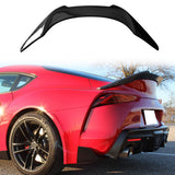 2020-2025 Toyota GR Supra Trunk Spoiler V Style Carbon Fiber Print Win