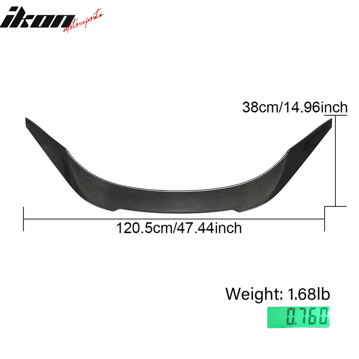 2020-2025 Toyota GR Supra A90 V Style Trunk Spoiler Gloss Carbon Fiber