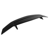 Rear Spoiler Wing Lip Wing for Universal Fitment 2 Post Gloss Black ABS
