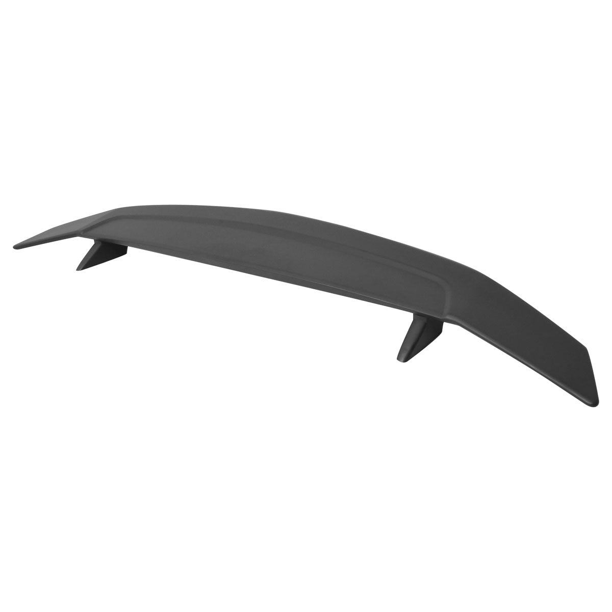 Universal Fitment 2 Post Matte Black Rear Spoiler Wing Lip Wing ABS