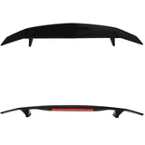 Rear Spoiler Wing for Honda Civic 2016-21 Gloss Black LED 3RD Brake Light