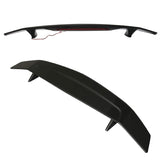 Rear Spoiler Wing for Honda Civic 2016-21 Gloss Black LED 3RD Brake Light