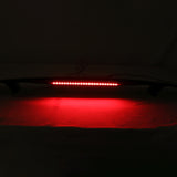 Universal Rear Spoiler Wing With 3rd Brake Light Ikon Style Trunk Wing