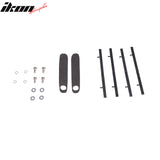 Universal Fit IKON Style Matte Black Rear Spoiler Wing ABS