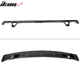 Universal Fitment Rear Trunk Spoiler Lip Wing Forged Carbon Fiber