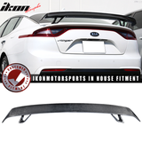 2018-2021 Kia Stinger Rear Trunk Spoiler Wing Deck Lid Carbon Fiber CF