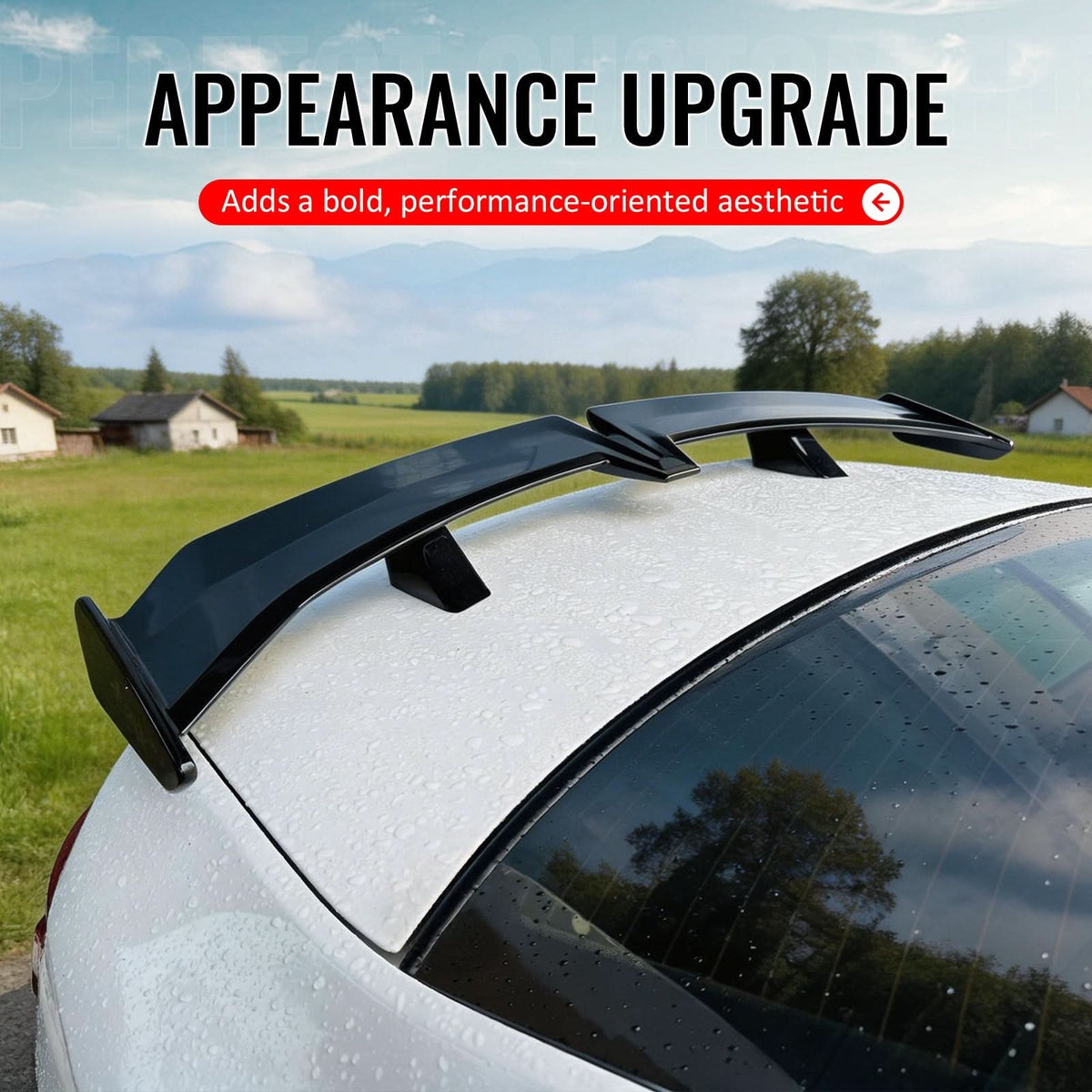 2012-2018 Audi A6 S6 54'' PRO Style Matte Black Rear Trunk Spoiler Wing Lip ABS