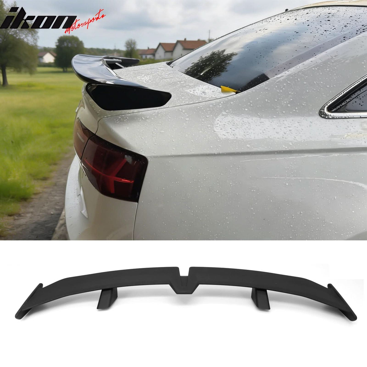 2012-2018 Audi A6 S6 54'' PRO Style Matte Black Rear Trunk Spoiler Wing Lip ABS