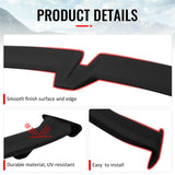Universal 54'' PRO Style Matte Black ABS Rear Trunk Spoiler Wing Lip