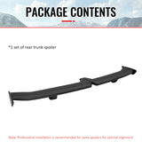 2017-2026 Tesla Model 3 54'' PRO Style Matte Black Rear Trunk Spoiler Wing Lip ABS