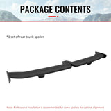 2012-2018 Audi A6 S6 54'' PRO Style Matte Black Rear Trunk Spoiler Wing Lip ABS