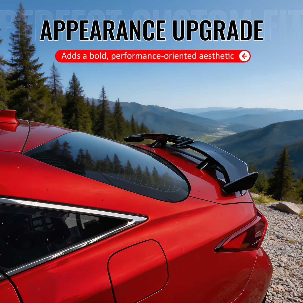 2019-2022 Toyota Avalon 54'' PRO Style Matte Black Rear Trunk Spoiler Wing Lip ABS
