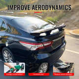 2018-2024 Toyota Camry 54'' PRO Style Matte Black Rear Trunk Spoiler Wing Lip ABS