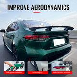 2020-2026 Toyota Corolla 54'' PRO Style Matte Black Rear Trunk Spoiler Wing Lip ABS