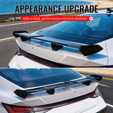 2021-2026 Hyundai Elantra 54'' PRO Style Matte Black Rear Trunk Spoiler Wing Lip ABS