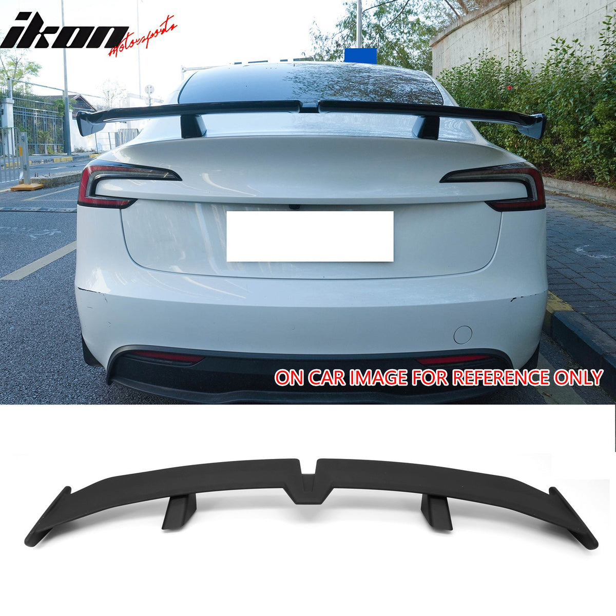 Universal 54'' PRO Style Matte Black ABS Rear Trunk Spoiler Wing Lip