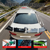 2017-2024 Audi A4 S4 54'' PRO Style Gloss Black Rear Trunk Spoiler Wing Lip ABS