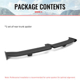 2019-2022 Toyota Avalon 54'' PRO Style Gloss Black Rear Trunk Spoiler Wing Lip ABS