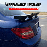 2008-2014 Benz W204 C-Class 54'' PRO Style Gloss Black Rear Trunk Spoiler ABS