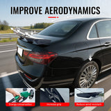 2017-2023 Benz W213 E-Class 54'' PRO Style Gloss Black Rear Trunk Spoiler ABS