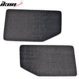 Universal V1 GT Carbon Fiber Rear Spoiler Wing Side Plate Add On