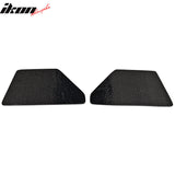 Universal V2 GT Carbon Fiber Rear Spoiler Wing Side Plate Add On