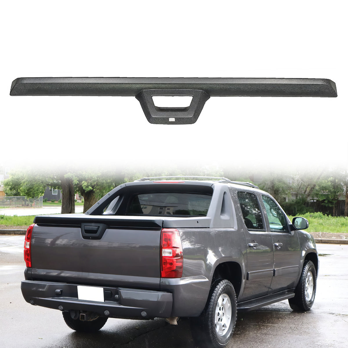 2007-2013 Chevy Avalanche Escalade EXT Tailgate Molding Cap Cover PP