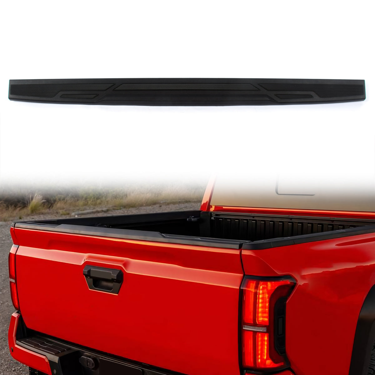 Tailgate Protector Cap Spoiler Cover for Toyota Tacoma Pickup 2024-2026