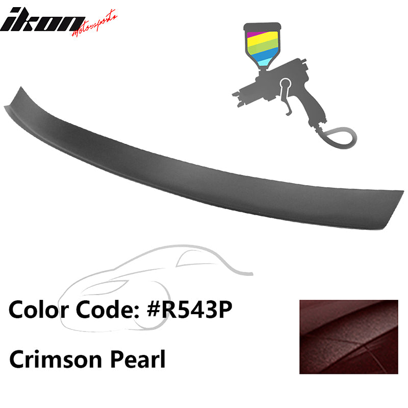 Add-on Gurney Flap Lip for Honda Civic Type R 2016-2021 Painted FRP