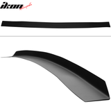 2008-2014 Subaru WRX STI Matte Black Top Gurney Flap Trunk Spoiler FRP