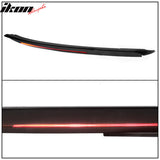 2015-2023 Ford Mustang Coupe Convertible Long LED Trunk Spoiler ABS