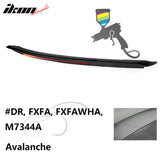 2015-2023 Ford Mustang Coupe Convertible Long LED Trunk Spoiler ABS