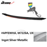 2015-2023 Ford Mustang Coupe Convertible Long LED Trunk Spoiler ABS