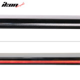 2016-2021 Honda Civic Sedan Long LED Matte Black Trunk Spoiler ABS