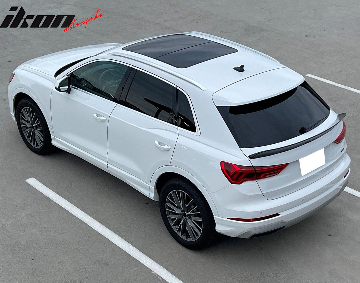 2019-2024 Audi Q3 IKON Style Car Rear Wing Spoiler ABS