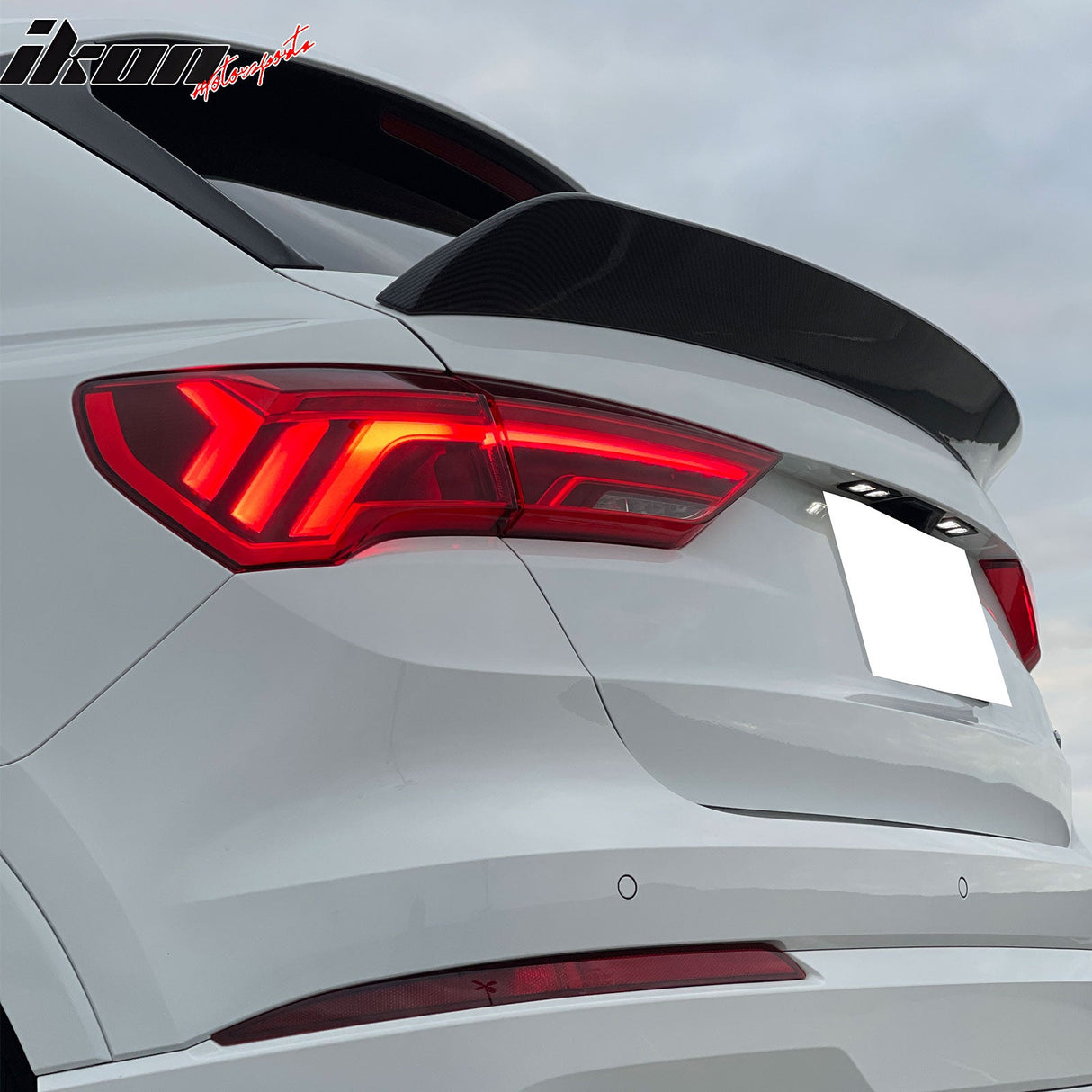 2019-2024 Audi Q3 IKON Style Car Rear Wing Spoiler ABS
