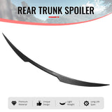 2017-2026 Alfa Romeo Stelvio V Style Trunk Middle Spoiler Wing Carbon Fiber Print