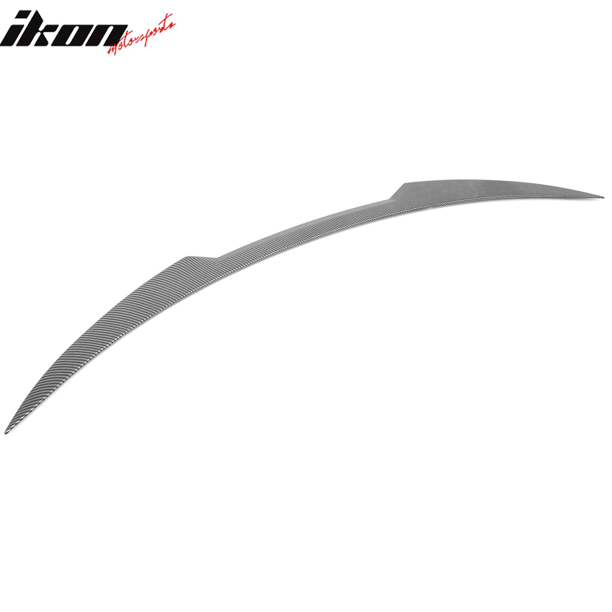 2017-2026 Alfa Romeo Stelvio V Style Trunk Middle Spoiler Wing Carbon Fiber Print
